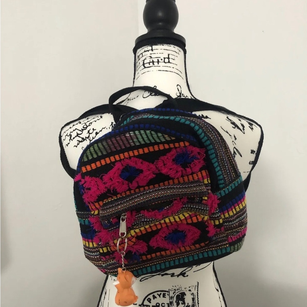 Small backpack of Indian craftsmanship